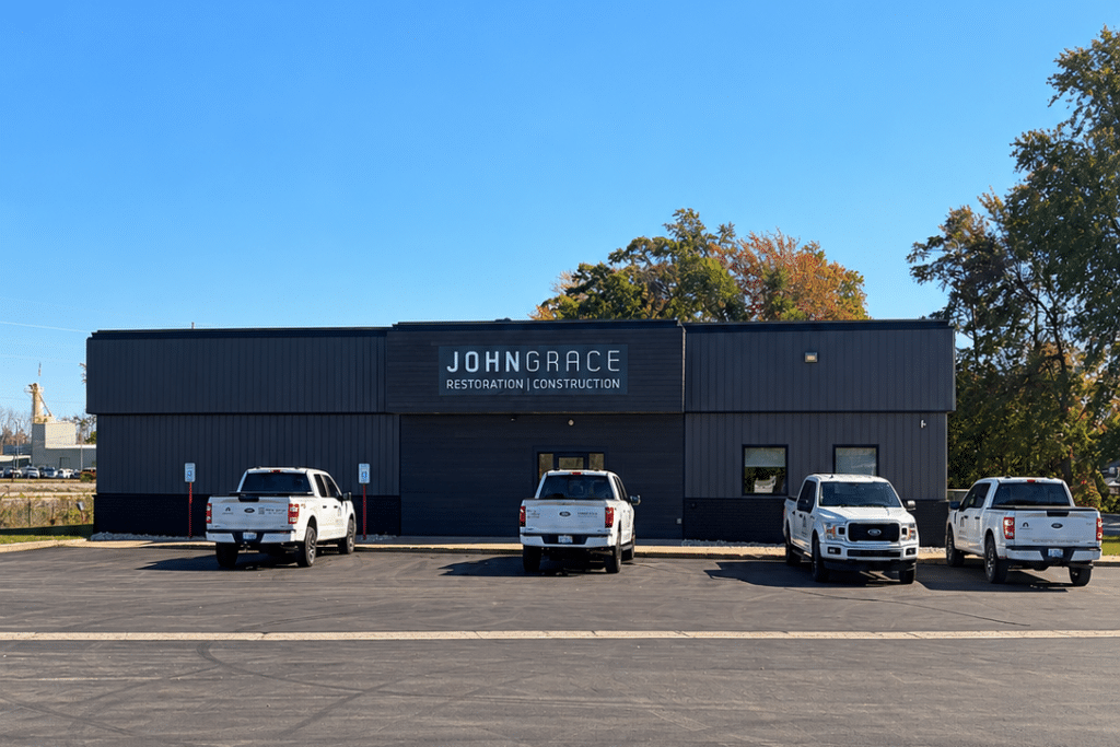 John Grace building in Norton Shores